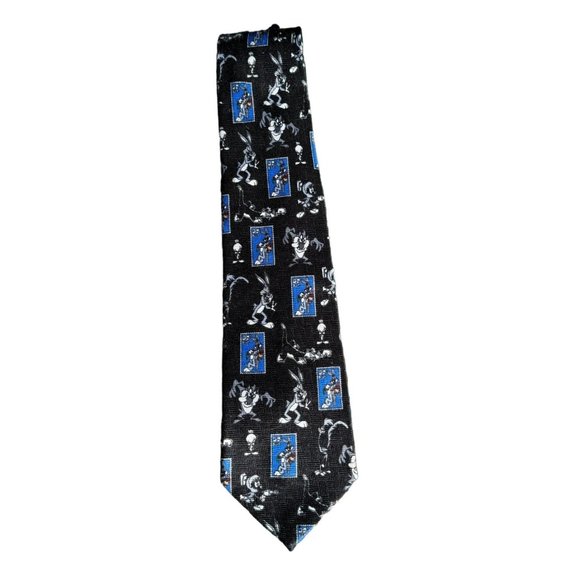 Vintage Looney Tunes Stamp Collection Tie Bugs Marvin Taz Tweety - Picture 1 of 6